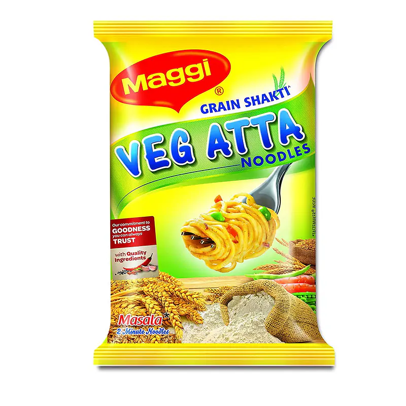 Maggi Veg Atta Noodles 80g - Master