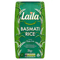 Laila Gluten Basmati Rice 2kg. - Master