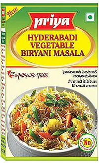PR hyderabadi veg briyani masala50gm - Master
