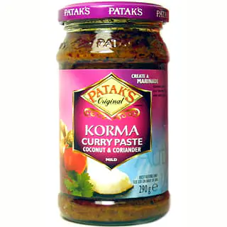 Patak Korma Curry Paste 284g - Master