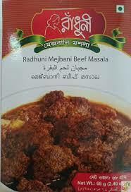 Radhuni Mejbani Beef Masala 68 g