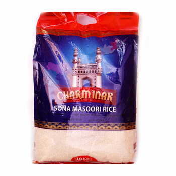 Charminar Sona Masuri Rice 10kg.