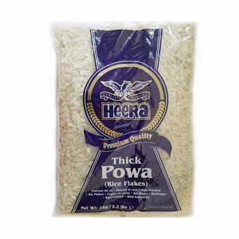 Heera Rice Flakes Poha Thick 1kg.