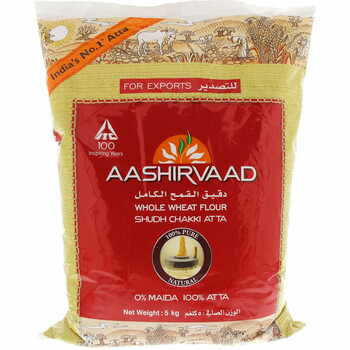 Aashirvaad Whole Wheat Atta 5Kg