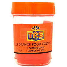 TRS Deep Orange Food Colour 25g