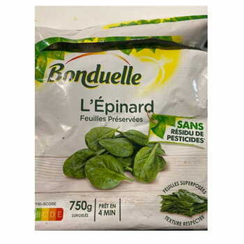 All Season Spinach en branche 750g