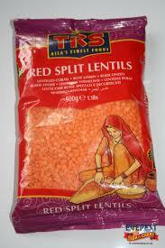 TRS Red Split Lentils 500g