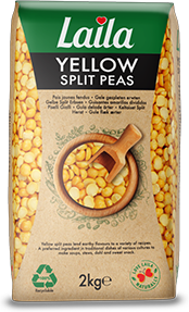 Laila Split Yellow Peas 2kg.