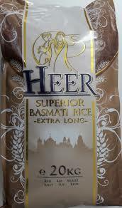 Heer Basmati Rice 20kg.