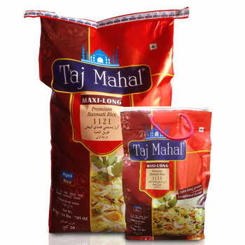 Taj Mahal Basmati Rice 1kg.