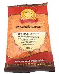 Annam Red Split Lentils 1Kg.