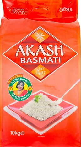 Akash Basmati Rice 10Kg