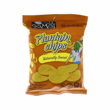 Plantain chips Naturally Sweet