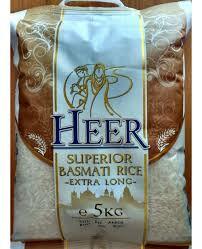 Heer Basmati Rice 5kg.