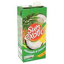 Sun Exotic Pineapple & Coconut Juice 1L