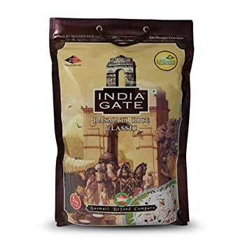 India Gate Classic Basmati Rice 5kg.