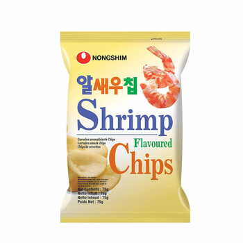 Nongshim Shrimp Flavoured Chips 75g