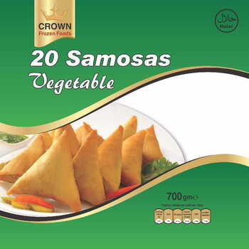 Crown Lamb Samosa 20pcsx15