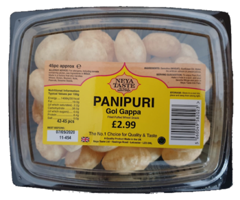 Neya Taste Pani Puri 42-45 pcs