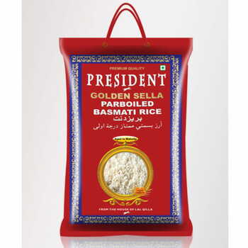 President Golden Sella Basmati 10kg.