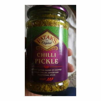 Patak Green Chilli Pickle 284g