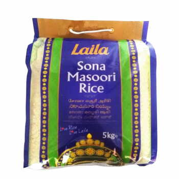 Laila Sona Masoori Rice 5kg.