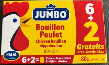 Jumbo Poulet Bouillon 80g