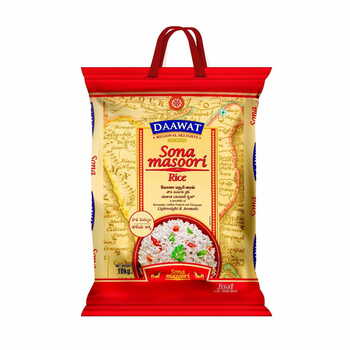 Daawat Sona Masoori Rice 5kg.