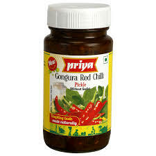 Priya Gongura Red Chilli pickle 300g