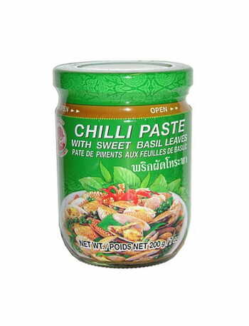 Cock Chilli Paste with Sweet Basil 200g