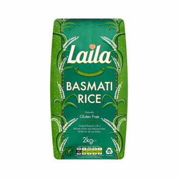 Laila Basmati Rice 2kg.