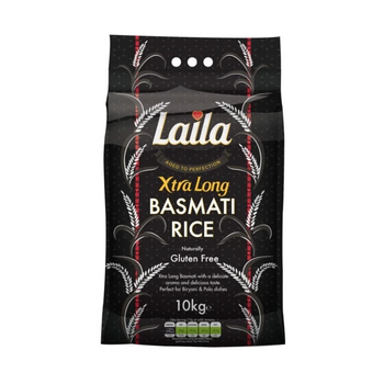 Laila Xtra Long Basmati Rice 10kg.