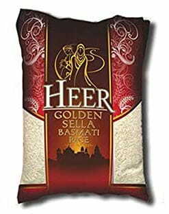 Heer Golden Sella Basmati Rice 20kg.