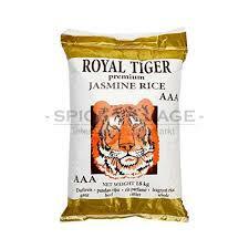 Royal Tiger Jasmine Rice 5kg.