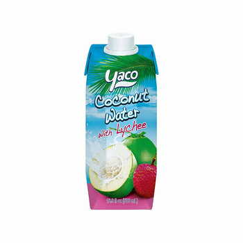 Yaco Coconut Water With Lychee 500ml