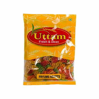 uttam fryums hearts 200g