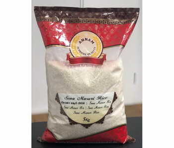 Annam Sona Masoori Rice 5kg.