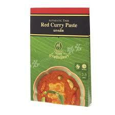 Nittaya Red Curry Paste 50g