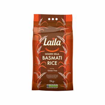 Laila Sella Basmati Rice 5kg.