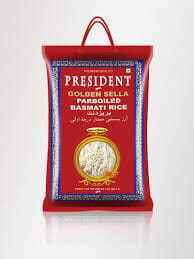 President Golden Sella Rice 20kg.