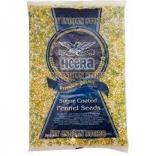 Heera Sugar Coated Fennel Seeds 1kg.