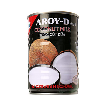 Aroy D Coconut Milk 400ml Brn Per Box