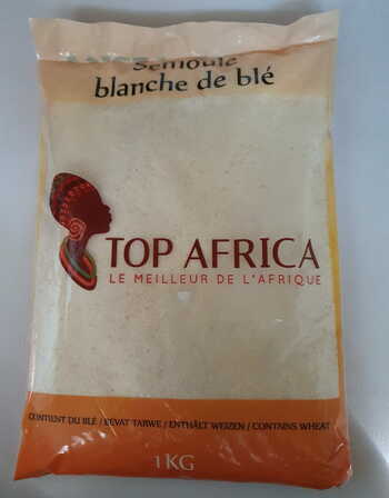 Top Africa Semoule Blanche 1kg