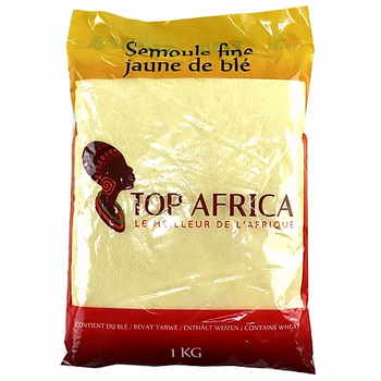 Top Africa semoule jaune 1kg