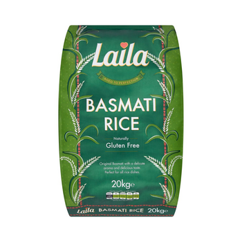 Laila Basmati Rice 20kg. Promo