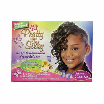 PCJ Pretty & Silky Hair Relaxer Kit