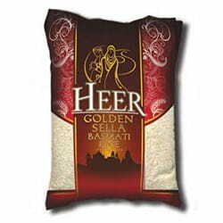 Heer Golden Sella Basmati Rice 1kg.