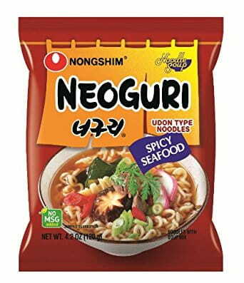 Neoguri Ramyun Seafood Spicy 120g