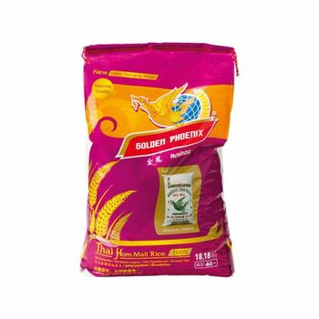 Golden Phoenix Thai Hom Mali Rice 18 kg