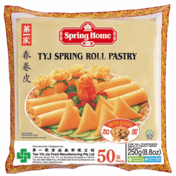 TYJ Spring Roll Pastry 125mm 250g